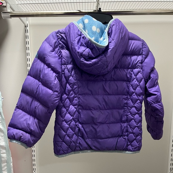 Snozu Purple Puffer Coat, size 6 - Picture 3 of 8